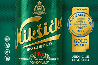 Nikšićko pivo dobilo prestižnu zlatnu medalju Monde Selection