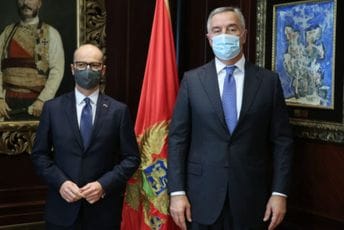 Predsjednik Crne Gore Milo Đukanović primio je ambasadora Republike Slovenije