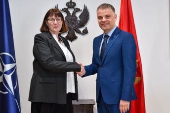 V.d direktora Agencije za nacionalnu bezbjednost Ivica Janović razgovarao sa ambasadorkom Ujedinjenog Kraljevstva Don Meken