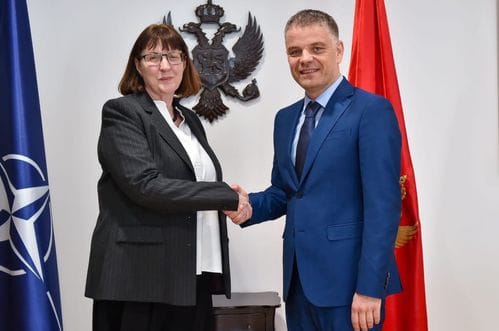 V.d direktora Agencije za nacionalnu bezbjednost Ivica Janović razgovarao sa ambasadorkom Ujedinjenog Kraljevstva Don Meken