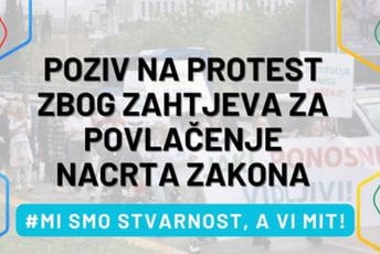 “Mi smo stvarnost, vi ste mit”: Udruženje mladih sa hendikepom poziva na protest u srijedu u Podgorici