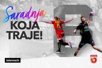 Šesta godina saradnje: Telemach i u 2026. uz Rukometni savez Crne Gore