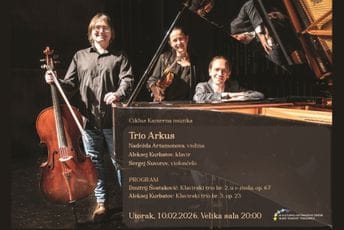 Klavirski trio „Arkus” u KIC-u