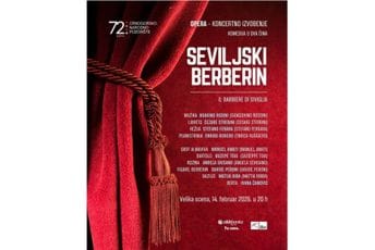 Italijanski umjetnici u Podgorici: Koncertno izvođenje „Seviljskog berberina“ 14. februara u CNP-u