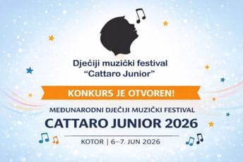 Cattaro Junior: Raspisan konkurs za prijavu pjesama za Međunarodni dječiji muzički festival