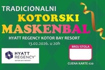 Kotorski maskenbal 13. februara: Stoliv domaćin fešte