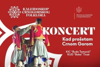 Kaleiodoskop crnogorskog folklora: Panel i predstava sjutra podgoričkom u KIC-u
